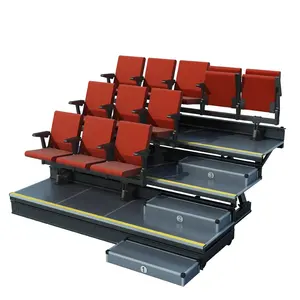 Выдвижной стул для сиденья стадиона, складной стул для дома, для тренажерного зала, от производителя, телескопические сиденья, пластиковые сиденья