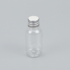 Pet Dispensing Bottles 30ml Aluminum <b>Cap</b> Transparent <b>Plastic</b> Screw <b>Cap</b> For Liquids And Glue - Product Image 3