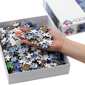 <span class=keywords><strong>Rompecabezas</strong></span> de papel personalizado para adultos, creativo, bricolaje, venta al por mayor, 1000, 2000, <span class=keywords><strong>3000</strong></span> - Product Image 4