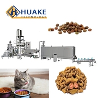 Ligne de production d'aliments secs pour animaux de compagnie de taille moyenne (aliments pour chats, aliments pour chiens, aliments pour poissons)
