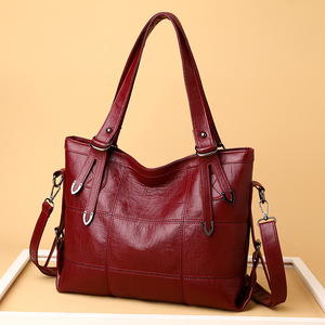 Bolsos de Mensajero de Moda para Mujer en Cuero PU, Bolsos de Hombro Grandes, Bolsos de Mano Casuales de Marca - Product Image 3