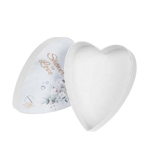 Valentine's Day Heart Shaped gift box packing Grey Board Chocolate Boxes