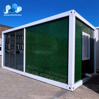 Zhongnan Maison modulaire portable à cabine détachable Petite maison mobile Maison préfabriquée Maisons préfabriquées en conteneurs