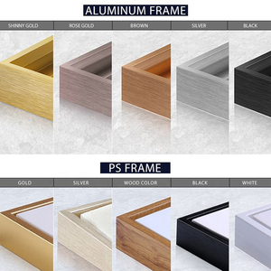 Nhà quán cà phê phòng khách sạn trang trí tường treo hình ảnh Bắc Âu bầu trời màu xanh trắng 2 bảng điều khiển hiện đại tường nghệ thuật với khung - Product Image 5