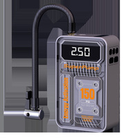 Compresseur d'air portable pour voiture Astree, 150 PSI, affichage numérique, pompe à gonflage de pneus, 12 V, sans fil, gonfleur d'urgence pour voiture et vélo, OEM