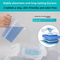 Couches jetables spéciales pour chats, super absorbantes, toutes tailles, en tissu non tissé, modèle 16YN1367-Meow