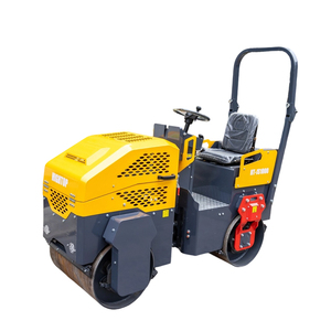 Compacteur à rouleaux économique et compact de 1 tonne à double tambour pour la construction de routes rurales - Product Image 2