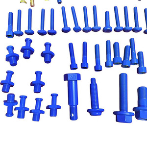 Cường độ cao 42 crmoa Vật liệu PTFE( Xylan 1014) Hex bu lông ASTM <span class=keywords><strong>A320</strong></span> gr. L7 A194 2h <span class=keywords><strong>Stud</strong></span> bu lông Hex bu lông với đai ốc - Product Image 1