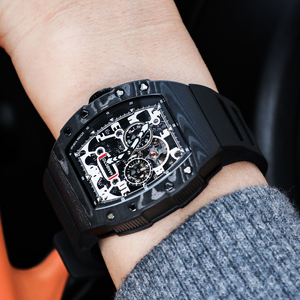 <span class=keywords><strong>Orologio</strong></span> Meccanico <span class=keywords><strong>Automatico</strong></span> <span class=keywords><strong>Unisex</strong></span> di Alta Qualità con Quadrante in Cristallo Zaffiro e Cinturino in Acciaio Inossidabile, Design Shamrock King - Product Image 3