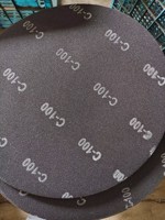 Disque de ponçage en carbure de silicium OEM 17 pouces, grain 40-400, 430 mm, disques abrasifs en maille pour polisseuse de sol