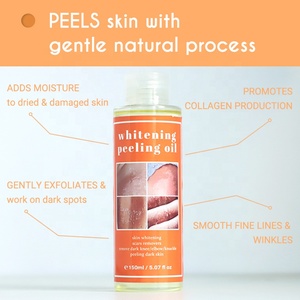 Huile de pelage huile de <span class=keywords><strong>peeling</strong></span> pour les jointures foncées blanchissant la peau corps lisse huile de <span class=keywords><strong>peeling</strong></span> blanchissante blanchissante pour les <span class=keywords><strong>jambes</strong></span> - Product Image 4