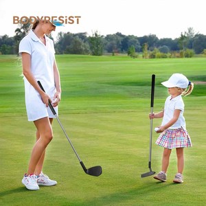 Nouvel ensemble de putters de <span class=keywords><strong>golf</strong></span> en acier inoxydable et plastique pour droitiers, pour enfants, 80 cm - Product Image 1