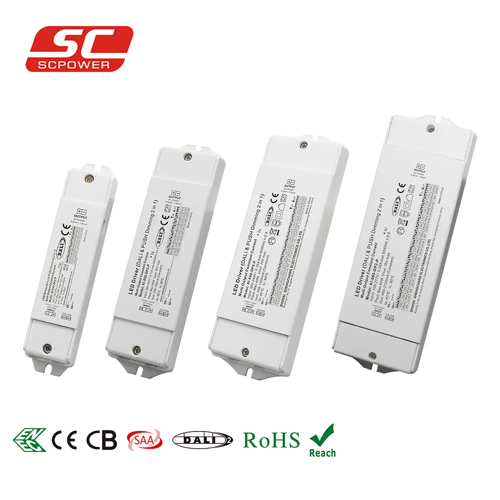 SAA ENEC approval LED downlight cct dali2 dimming driver constant current dali-2 dimmable led driver led panel dali driver