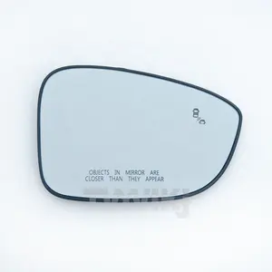 Espelho retrovisor lateral exterior, lente de vidro azul, luz de ponto cego para Honda Accord 2018-2023, versão dos EUA, espelho lateral, espelho lateral para porta, carros