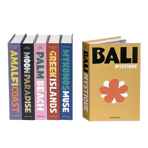 Populares libros de simulación de plegado de papel, accesorios de modelo de ensamblaje DIY, serie de viajes, decoración creativa para mesa de centro y estudio, estilo Art <span class=keywords><strong>Deco</strong></span> - Product Image 1