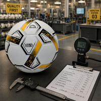 Ballon de football d'entraînement professionnel de haute qualité, tailles 4 et 5, nouvelle version 2026, vente en gros d'usine OEM/ODM, logo personnalisé