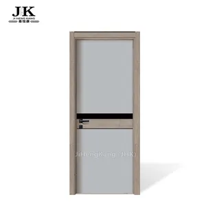 MDF Panel Shutter JHK-MD29 Germany Melamine Door Skin Interior Swing Wooden Office Building Modern Polymer 200 Pieces ISO9001 CE
