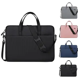 New Trendy Unisex Business Laptop Messenger Bag 13 14 15 pollici uomo donna Computer borsa a tracolla per Laptop valigetta