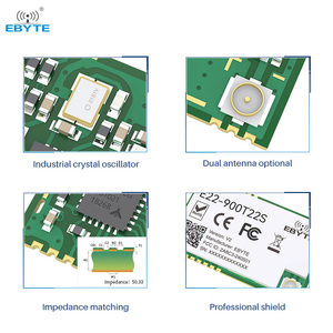Ebyte ODM E22-900T22S Semtech SX1262 UART 5Km de portée 868Mhz 915Mhz 22dBm SMD 16*26mm CE FCC <span class=keywords><strong>LoRa</strong></span> Transmetteur sans fil Module <span class=keywords><strong>RF</strong></span> - Product Image 5