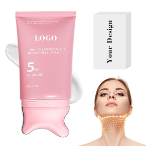 Crema Antiarrugas para el Cuello con PDRN y Cabezal de Masaje Autoaplicador – Acabado Suavizante Instantáneo, Sin Sensación Grasosa - Product Image 1
