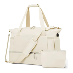 Borsone da viaggio sportivo con porta di ricarica USB borsa da palestra di grande capacità - Product Image 1