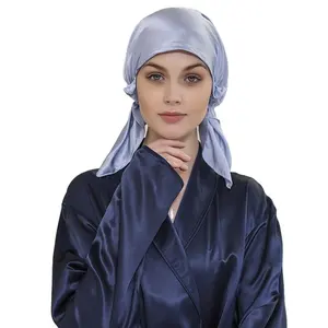 Custom Women's Silk Satin Sleep Hair Bonnet Cap