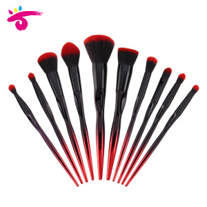 En kaliteli sevgililer hediye keçi saç kırmızı Flamingo seyahat güzellik lüks makyaj fırçası - Product Image 1