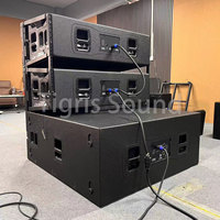 Sistema de Sonido Line Array VTX V25 de Tamaño Completo, 3 Vías y Alta Directividad con Doble Altavoz de 15 Pulgadas, Caja de Sonido de Alta Potencia para PA, DJ y Exteriores