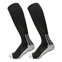 Chaussettes de football personnalisées antidérapantes, chaussettes de football antidérapantes, chaussettes de sport hautes jusqu'au genou, chaussettes d'entraînement antidérapantes, chaussettes de football d'équipe