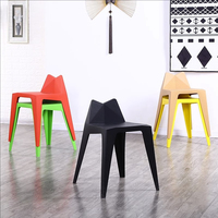 Chaises d'enfants empilables colorées en résine PP plastique pour mariages modernes, banquets d'hôtel, événements d'anniversaire, location de fêtes