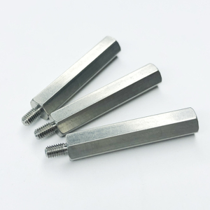 Vis hexagonale à passage unique M3 M4, borne de connexion isolée, goujons hexagonaux à tête unique, acier inoxydable zingué, batterie - Product Image 5