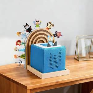 Estante de <span class=keywords><strong>Pared</strong></span> Magnético para Toniebox, Personalizado para Habitación <span class=keywords><strong>Infantil</strong></span>, de MDF Blanco, Flotante, para Toniebox - Product Image 6