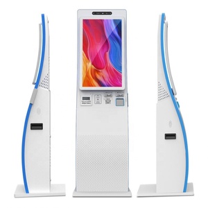 INSOVISION 23.6/32'' Kiosk Touch Screen Crypto Hospital Mall <b>Office</b> Multi-purpose Self-service Kiosk With Voucher <b>Print</b> - Product Image 6