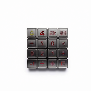 ปุ่มลิฟต์ทรงสี่เหลี่ยม 30X30 โลหะ พลาสติก สวิตช์บริการขนส่งสินค้า - Product Image 2