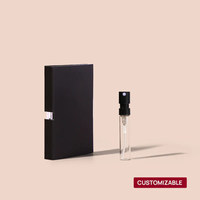 Coffret Découverte Personnalisé de Parfums – Échantillons Noirs 1,5ml, 2ml, 3ml – Coffret Découverte de Parfums 5*2ml, 10*2ml