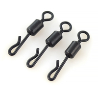 1000 Pièces 4 #   5 #   7 #   Émerillons de pêche à la carpe à changement rapide en acier inoxydable pour montage de pêche à la carpe, accessoires de pêche, matériel terminal