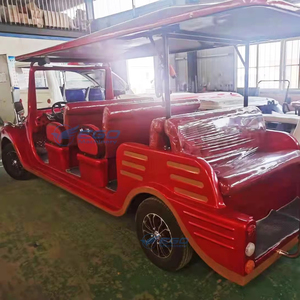 Vehículo Turístico Eléctrico Clásico Retro, Carro de Golf para Hotel, Autobús Eléctrico Vintage para Recorridos Turísticos - Product Image 4