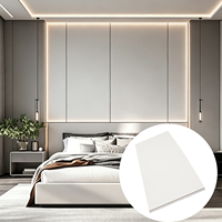 Panneau mural en PVC sans formaldéhyde de qualité E0, moderne, imperméable, sûr pour la chambre de bébé, l'école, la salle de bain, la maison
