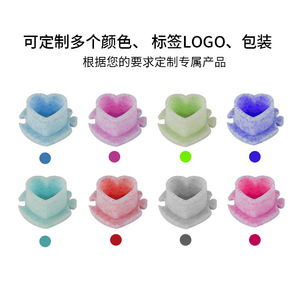 Taza para pigmento de tatuaje de 1,7 cm con forma de corazón y base para maquillaje permanente, paquete de 200 unidades - Product Image 4