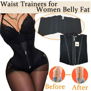 En gros <span class=keywords><strong>Fajas</strong></span> <span class=keywords><strong>Colombianas</strong></span> Post-Opératoires pour Femmes, Gaine <span class=keywords><strong>de</strong></span> Sport et Corset Amincissant à Contrôle Abdominal avec 13 Baleines en Acier - Product Image 3