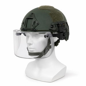 Casco Táctico FAST de UHMWPE y Aramida con Protección Ocular – Equipo Táctico para Exteriores con Protección Completa IIIA - Product Image 1