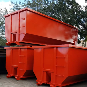 Xây Dựng Chất Thải Bộ Sưu Tập Chất Thải Bỏ Qua Thùng Dùng Một Lần Xe Tải Cơ Thể Tùy Chỉnh Cuộn Off Dumpster Thùng Rác Bin - Product Image 4