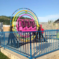 6 sièges UK Trainer Trailer Chair Human Gyroscope Amusement Rides à vendre