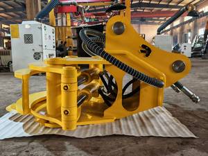 RSBM Excavator Hydraulic Tree <strong>Shear</strong> Rotating Grapple Saw Timber Harvesting <strong>Attachment</strong> - Product Image 3