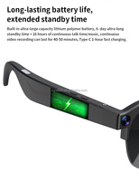 Gafas Deportivas con Cámara Mini HD Inteligente con Traducción por IA, Grabación de Video, Información Meteorológica por IA y Navegación por IA