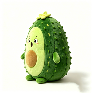 Peluche de aguacate, peluche de aguacate con púas, juguete de aguacate, almohada de aguacate de peluche, peluche de comida novedoso - Product Image 4