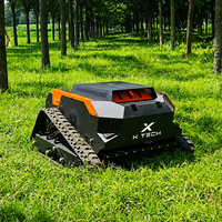 Tondeuse à gazon télécommandée sur chenilles, moteur Euro 5 de 452 cm³, démarrage électrique, pour pentes et terrains accidentés – Meilleures ventes
