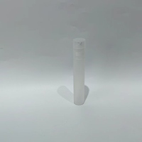 5ml 10m L20ml 30mlmatt Blanc Roller Ball Déodorant Parfum Bouteille En Plastique Huile Essentielle Éponge Rouleau sur Applicateur Bouteille