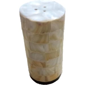 PARIJAT Artisanat Unique Mère Perle Salière Poivrière Ensemble Élégant Distributeur Bar Cuisine Vaisselle pour Restaurants Hôtels - Product Image 1