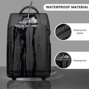BSCI <b>Wheeled</b> Travel <b>Backpack</b> for Business Travel, Rolling <b>Wheeled</b> <b>Backpack</b> for Men and Women - Product Image 4